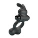 Эрекционное кольцо Pretty Love Vibrant Penis Ring Yusuf Black