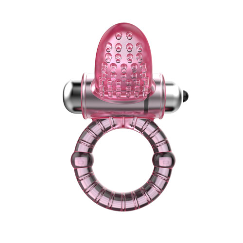 Кільце ерекційне LyBaile Cook ring 10 Functions vibe Рожеве