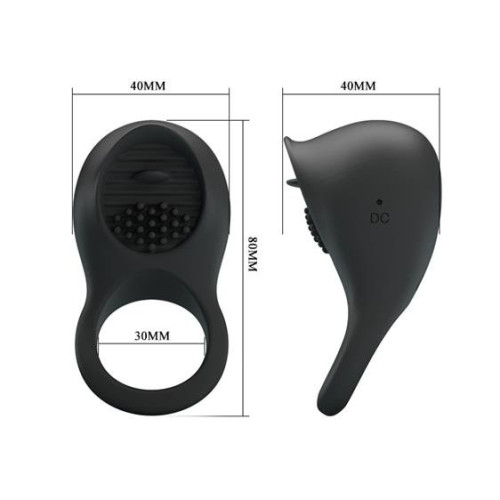 Ерекційне кільце Pretty Love Ring Shacking II Black