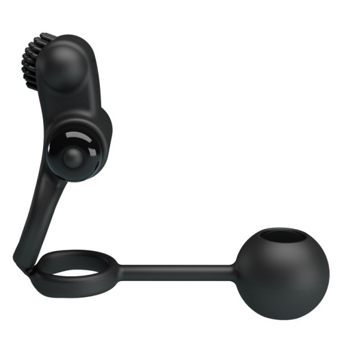 Насадка на член Pretty Love Vibro Penis Sleeve IV Черная