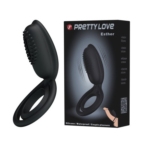 Ерекційне кільце Pretty Love Penis Ring Чорне