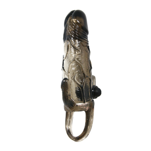 Насадка на член LyBaile Brave men Vibro Penis Sleevе Черная