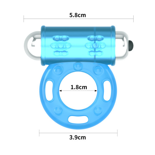 Ерекційне кільце LoveToy Lumino Play Vibrating Penis Ring 826