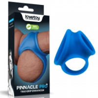Насадка на член LoveToy Pinnacle Pro Trio Grip Enhancer Sleeve Насадка на член LoveToy Pinnacle Pro Trio Grip Enhancer Sleeve