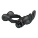 Эрекционное кольцо Pretty Love Vibrant Penis Ring Yusuf Black