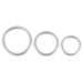 Набор эрекционных колец You2Toys Metallic Silicone Cock Ring Set