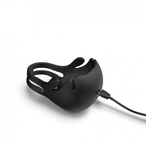 Эрекционное кольцо с вибрацией и стимуляцией мошонки Marc Dorcel FUN BAG