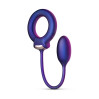 Ерекційне віброкільце з віброяйцем Hueman - Eclipse Anal Vibrator