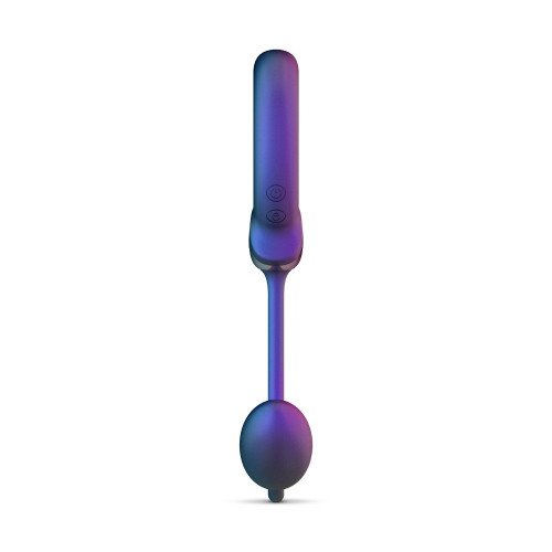 Ерекційне віброкільце з віброяйцем Hueman - Eclipse Anal Vibrator
