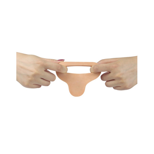 Насадка для двойного проникновения LoveToy The Ultra Soft Double 1 Телесная