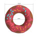 Эрекционное кольцо Pretty Love Super Donut Silicone Cock Ring Berry
