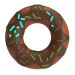 Эрекционное кольцо Pretty Love Super Donut Silicone Cock Ring Choco