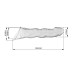 Удлинительная насадка на член Pretty Love Extension Penis Sleeve 28 см Clear