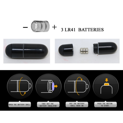 Насадка на член Pretty Love 6 Inch Vibrating Penis Sleeve Черная