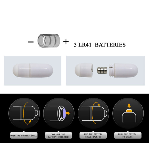 Насадка на член LyBaile Brave men Vibro Penis Sleeve with Bunny Телесная