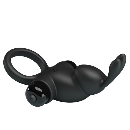 Ерекційне кільце Pretty Love Vibrant Penis Ring I Black