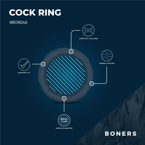 Эрекционное кольцо Boners Ergo Cockring