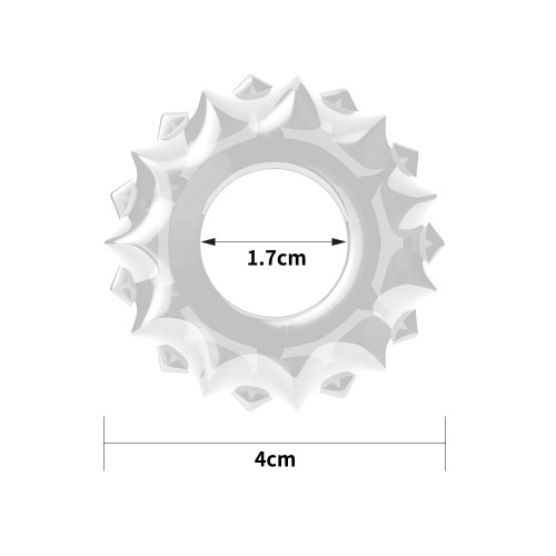 Ерекційне кільце LoveToy Power Plus Cockring 1 Clear