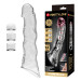 Удлинительная насадка на член Pretty Love Extension Penis Sleeve 28 см Clear