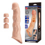 Подовжуюча насадка на член Pretty Love Extension Penis Sleeve 28 см Flesh
