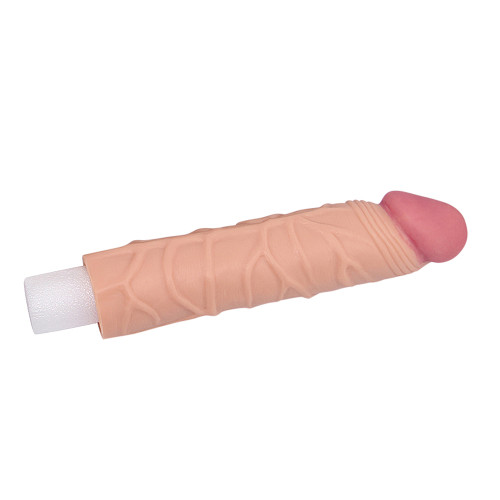 Насадка на пеніс, що подовжує LoveToy Pleasure Extender 1 extension Sleeve Flesh Тілесна