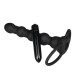 Насадка для подвійного проникнення LoveToy Anal Indulgence Collection Vibrating Rock Balled Double Prober