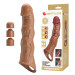 Подовжуюча насадка на член Pretty Love Extension Penis Sleeve 28 см Latin