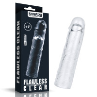 Насадка LoveToy Flawless Clear Penis Sleeve Add 2 Clear 652