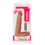 Насадка для двойного прникновения LoveToy The Ultra Soft Double-Vibrating Телесная