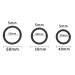 Эрекционные кольца Erospace Men’s Play Set Of 3 Cock Rings B7