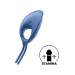 Эрекционное виброкольцо-лассо Satisfyer Swordsman Blue, крепкая фиксация, 10 режимов, мощный мотор