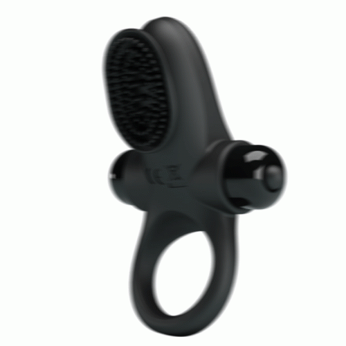 Эрекционное кольцо Pretty Love Vibrant Penis Ring II Black
