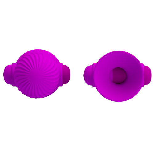 Вакуумная помпа для сосков Pretty Love Nipple Sucker Purple