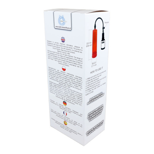 Вакуумна помпа B - Series Power Powerpump MAX Red