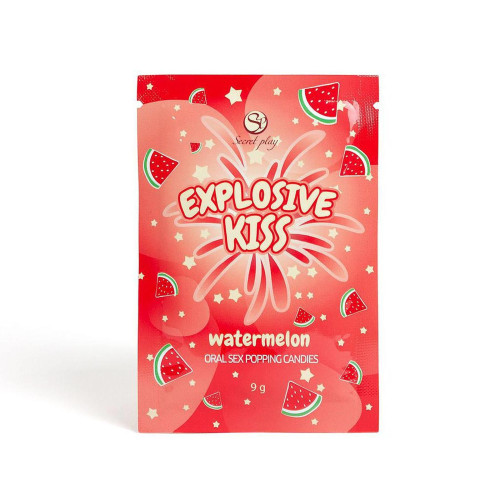 Стріляючі цукерки Secret Play Explosive Kiss Watermelon, 9 гр