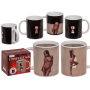 Чашка с термоэффектом OOTB Stoneware Mug Stripper Girl