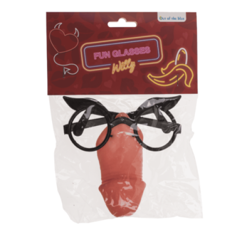 Очки OOTB Fun Glasses Willy, 14 x 13 см