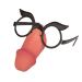 Очки OOTB Fun Glasses Willy, 14 x 13 см