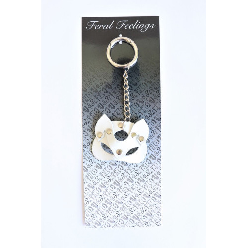 Брелок Feral Feelings Кішечка Білий