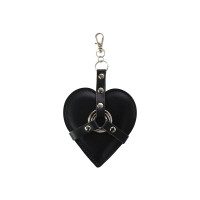 Брелок на карабине для ключей Art of Sex Heart Angel, Черный