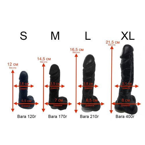 Крафтове мило-член із присоскою Чистий Кайф S Коричневе