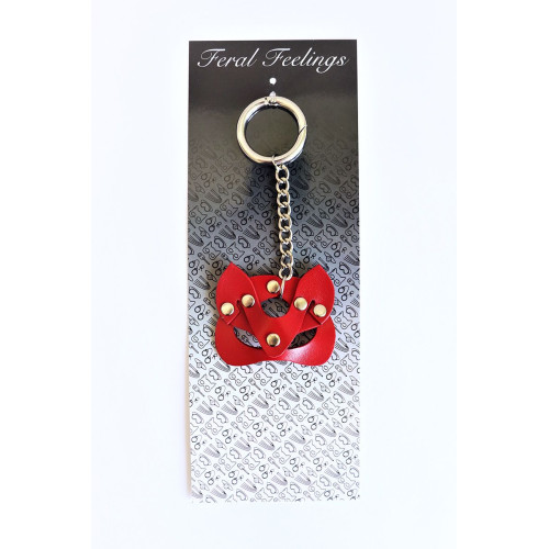 Брелок Feral Feelings Кошечка Красный