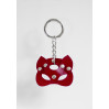 Брелок Feral Feelings Кошечка Красный