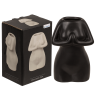 Керамическая ваза OOTB Women´s Body Black, 175 мл