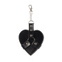 Брелок на карабине для ключей Art of Sex Chained Heart, Черный