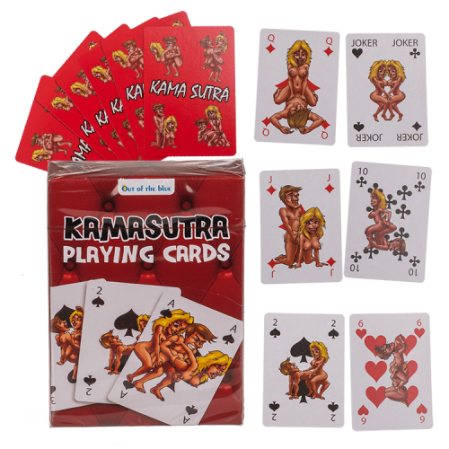 Игральные карты OOTB Kamasutra Comic, 54 шт.