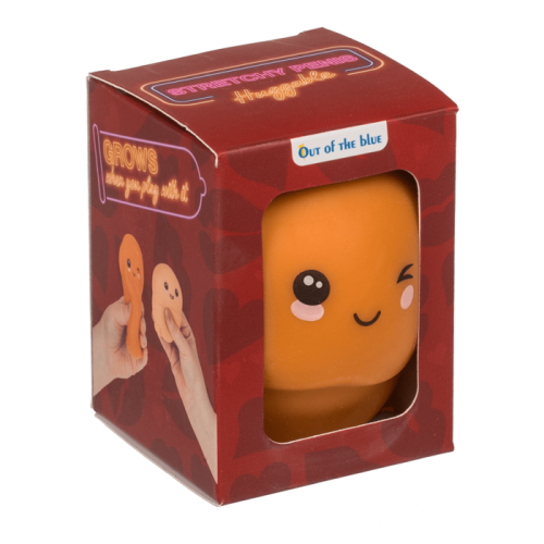 Антистрес OOTB Stretchy Penis Huggable Orange, 7 см
