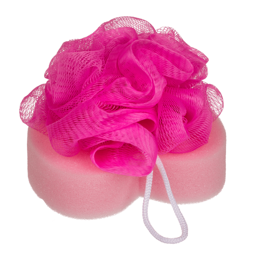 Губка для ванни OOTB Bath Sponge Heart, 12 см