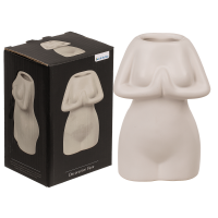 Керамічна ваза OOTB Women´s Body White, 175 мл Керамічна ваза OOTB Women´s Body White, 175 мл