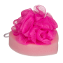 Губка для ванны OOTB Bath Sponge Heart, 12 см